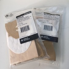 2 Packs (20 Pcs) Hoover Dust Bags for Nilfisk UZ964 Paper + 2 Exhaust Filters 