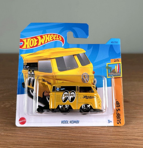 Hot wheels kool kombi - wheels, yellow