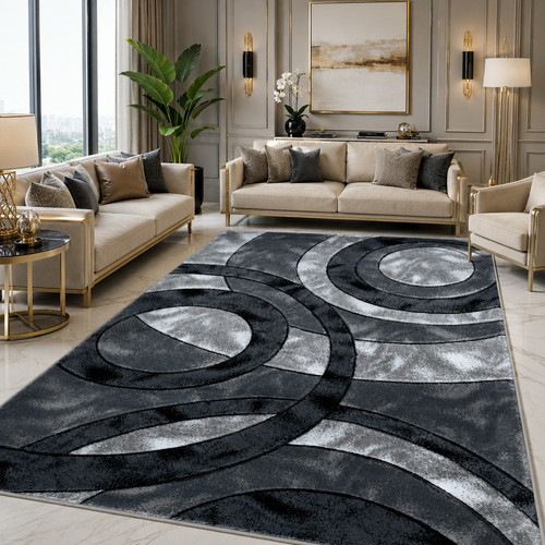 Modern large area rugs - large,