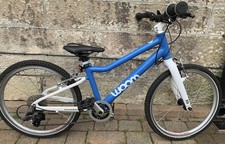 Used Woom 4 Kids Bike – Blue – Lightweight – 20” Wheels – RRP £530