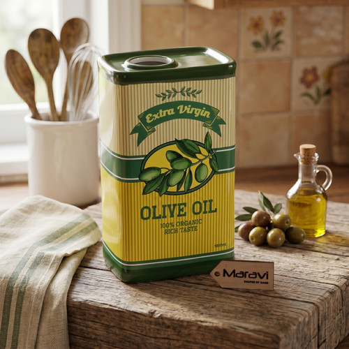 Norika olive oil can - olive, kitchen