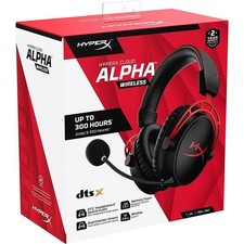 HyperX Cloud Alpha Wireless Gaming Headset - Black/Red (4P5D4AA)