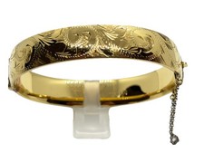 Vintage Rolled Gold Engraved