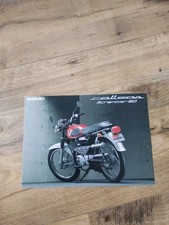SUZUKI COLLEDA SCRAMBLER 50 MOTORCYCLE SALES BROCHURE JAPANESE 1996