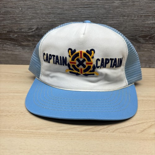 Vintage captain hat cap - vintage,