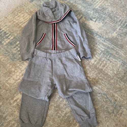 Moncler boys tracksuit hoodie - tracksuit,