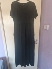 Ladies Black Maxi Dress size 18 by Ranlege