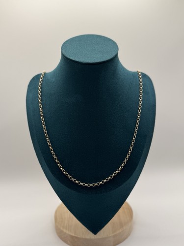9ct gold belcher chain 2g - chain, 10.2g
