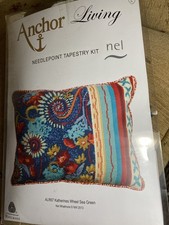 Tapestry Kit Katherine’s Wheel Sea Green By Nel Whatmore