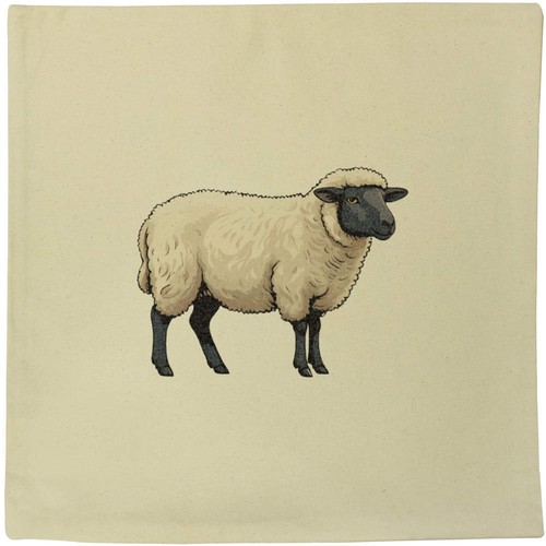 Suffolk sheep canvas cushion - 'suffolk, sheep'