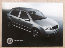 Skoda Fabia Range Preview Brochure c.2000 - Classic  Comfort  Elegance