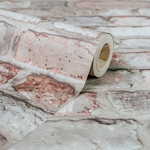 Grey pastel brick - grey,
