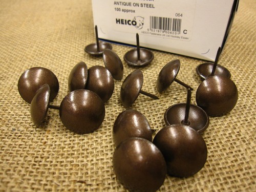 Large 19mm upholstery - 19mm, nails