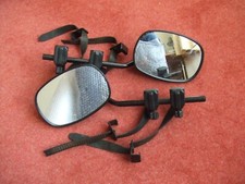 Pair of Pyramid Rock Steady Towing Mirrors - Caravan - Trailer - pre owned.