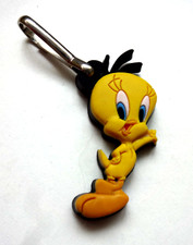 TWEETY PIE ~ Warner Bros ~ Zip Pull ~ KEYRING