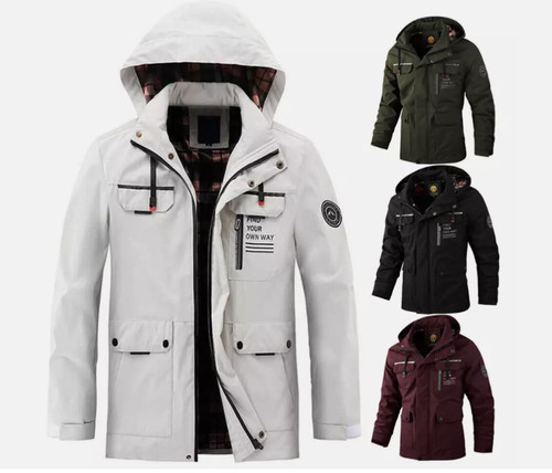 Winter waterproof jacket - waterproof, mens