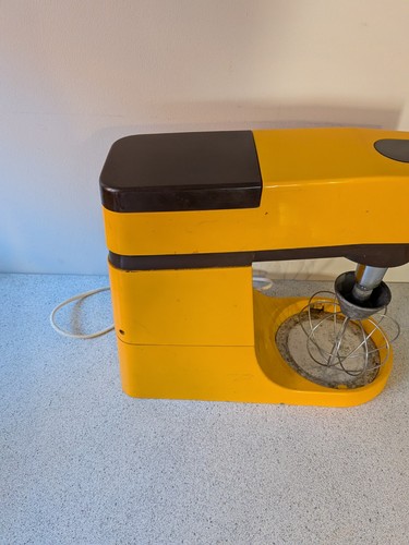 Kenwood chef vintage - chef, yellow