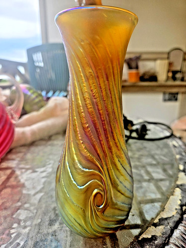 John gilvey art glass - art, 7.5"