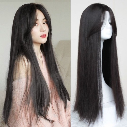 70cm wigs long straight - 70cm,