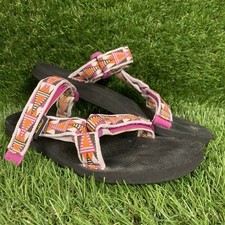 Teva Sandals Womens 6 Orange