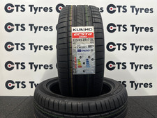 2 X 225/45R17 Kumho Ecsta