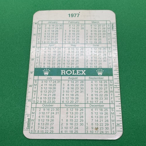 Rolex vintage calendar - vintage,