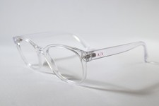 Armani Exchange Eyeglasses AX 3072 Unisex Clear 8235 Full Rim Plastic Frames
