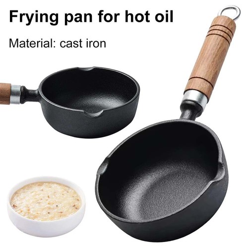 Robust cast iron cooking pot - cast,