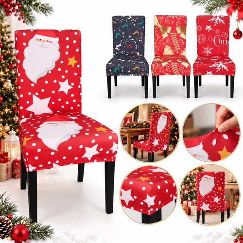 Christmas dining chair covers - dining,