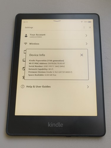 Amazon kindle paperwhite - paperwhite, 11th