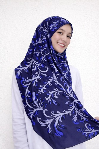 Voile silk fabric shawl - silk,