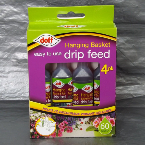 Doff hanging basket drip feed - drip,