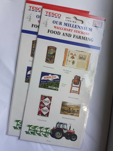 Tesco 1999 wall chart - tesco,