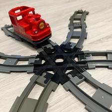 6 Way Train Track Crossing -