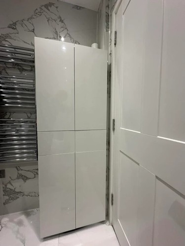 Tall storage cupboard - storage,