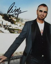 RINGO STARR THE BEATLES SIGNED