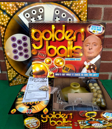 Golden balls electronic board - golden,