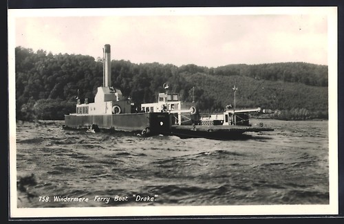 Windermere ferry boat drake - ferry,