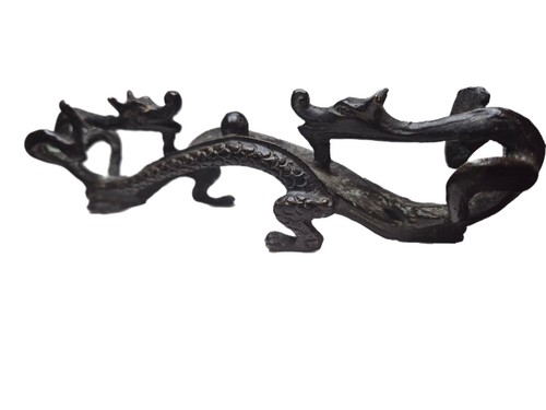 Antique chinese bronze double - antique,