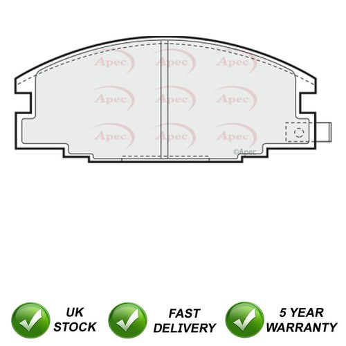 Brake pads set front - set,