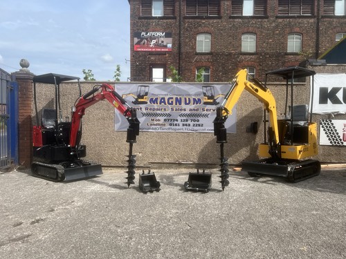 New mini diggers - new, 1.2ton