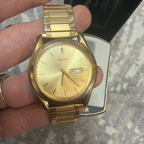 Pulsar men vintage gold - pulsar,