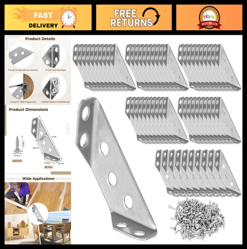Pcs stainless steel - 60, corner