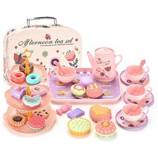 Pretend Tea Party Set for Kids