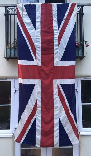 Large vintage wwii union jack - vintage,