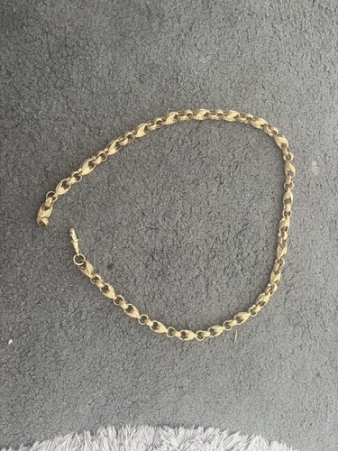 9ct gold belcher tulip solid - /,