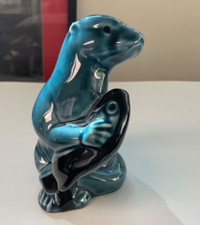 Poole Pottery Blue Teal Seal