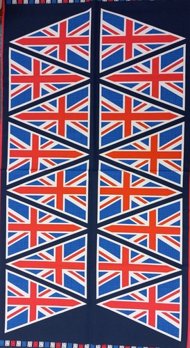 Union jack bunting panel - union,