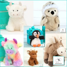 Jomanda Soft Teddy animal  Choose from cow, puffin, Horse  etc..
