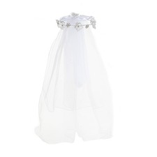 Girls Communion Veil White